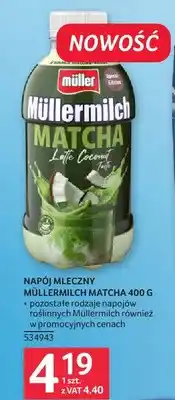 Selgros Napój mleczny Müllermilch Matcha Müller oferta