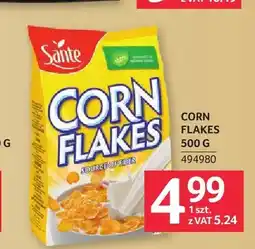 Selgros Płatki kukurydziane Corn Flakes Sante oferta