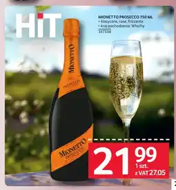 Selgros Wino musujące Mionetto Prosecco oferta