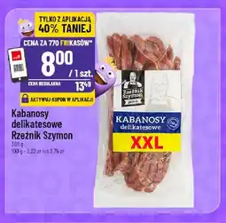 Polomarket Kabanosy delikatne Rzeźnik Szymon oferta