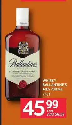 Selgros Whisky Ballantine's 40% oferta