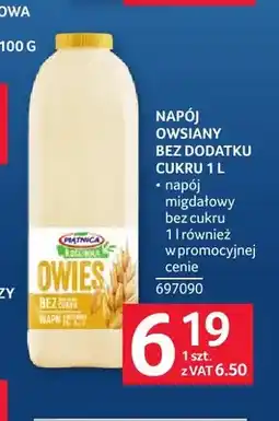Selgros Napój owsiany bez dodatku cukru Piątnica Roślinna oferta