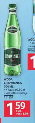 Selgros Woda Cisowianka oferta