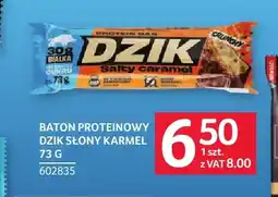 Selgros Baton proteinowy Dzik słony karmel oferta