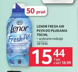 Selgros Płyn do płukania Lenor Fresh Air oferta