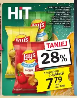 Selgros Chipsy Lay's oferta