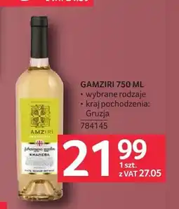 Selgros Wino Gamziri oferta