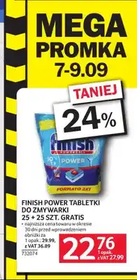 Selgros Tabletki do zmywarki Finish Power oferta