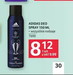 Selgros Dezodorant w sprayu Adidas Goal oferta