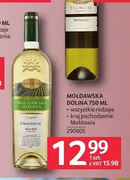 Selgros Wino Mołdawska Dolina oferta