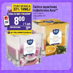 Polomarket Świeca zapachowa trójkolorowa Aura oferta