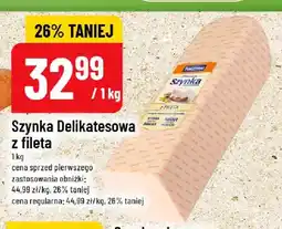 Polomarket Szynka delikatesowa z fileta Tarczyński oferta