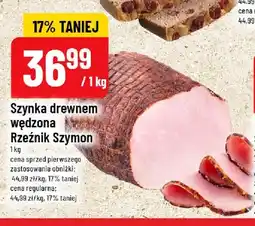 Polomarket Szynka drewnem wędzona Rzeźnik Szymon oferta