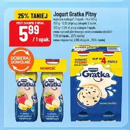 Polomarket Jogurt pitny Gratka stracciatella 4-pak oferta