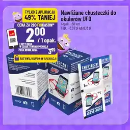 Polomarket Nawilżane chusteczki do okularów UFO oferta