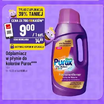 Polomarket Odplamiacz w płynie do kolorów Purox oferta