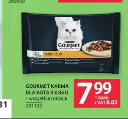 Selgros Karma dla kota Gourmet Perle Duet 4-pak oferta