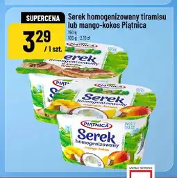 Polomarket Serek homogenizowany Piątnica tiramisu oferta