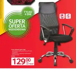 Selgros Fotel biurowy New York oferta