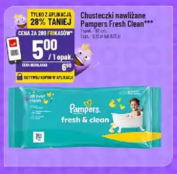 Polomarket Chusteczki nawilżane Pampers Fresh Clean oferta