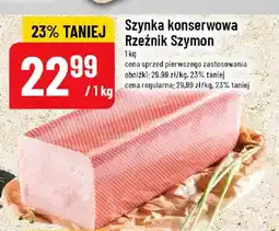 Polomarket Szynka konserwowa Rzeźnik Szymon oferta