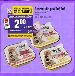 Polomarket Pasztet dla psa Tuf Tuf bogaty w wołowinę oferta