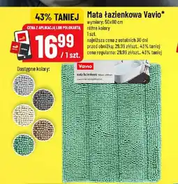 Polomarket Mata łazienkowa Vavio 50x80 cm oferta