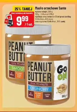 Polomarket Masło orzechowe Sante Go On crunchy oferta