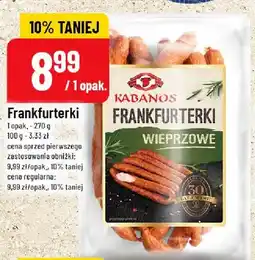 Polomarket Frankfurterki wieprzowe Kabanos oferta