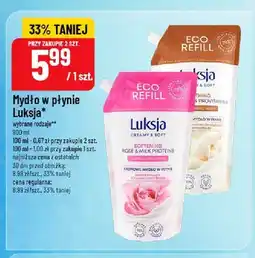 Polomarket Mydło w płynie Luksja Rose & Milk Proteins oferta