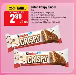 Polomarket Baton Kinder Crispy oferta
