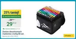 ERLI Zestaw dwustronnych markerów z torbą 80 szt oferta