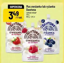 Polomarket Mus owsianka ze skyrem Dawtona truskawki jabłka banany oferta