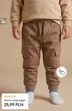 Sinsay Jeansy cargo jogger oferta
