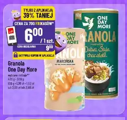 Polomarket Granola One Day More Marcińska oferta