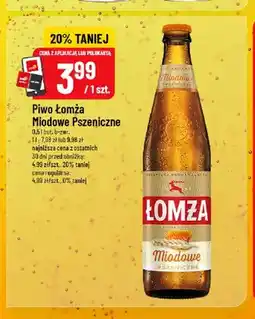 Polomarket Piwo Łomża Miodowe Pszeniczne oferta
