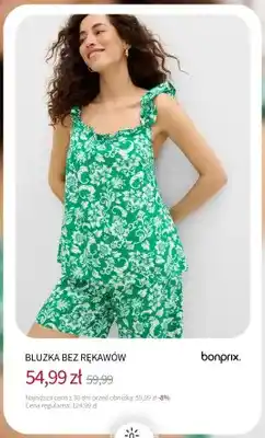 BonPrix Bluzka bez rękawów bonprix oferta