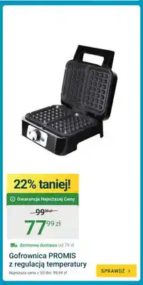 ERLI Gofrownica Promis z regulacją temperatury oferta