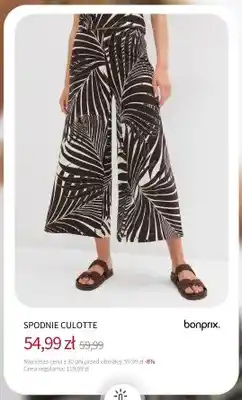 Spodnie culotte Bonprix