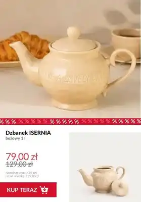 Dzbanek Isernia beżowy