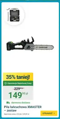 ERLI Piła łańcuchowa Xmaster zestaw oferta