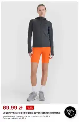 4F Legginsy kolarki do biegania szybkoschnące damskie 4F oferta