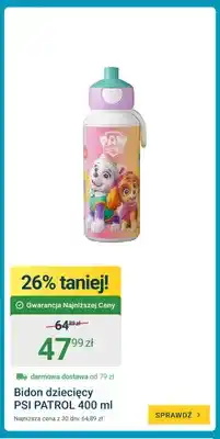 ERLI Bidon dziecięcy Mepal Psi Patrol oferta