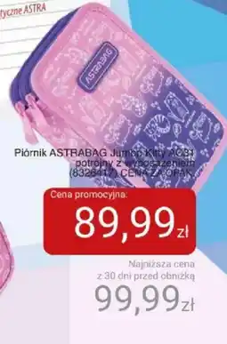 Smyk Piórnik astrabag jumbo kitty ac31 potrójny z wyposażeniem oferta