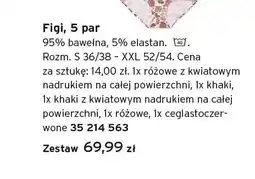 Tchibo Figi damskie Tchibo 5-pak oferta