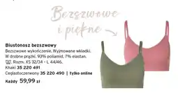 Tchibo Biustonosz bezszwowy khaki Tchibo oferta