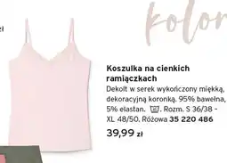 Tchibo Koszulka na cienkich ramiączkach oferta
