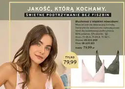 Tchibo Biustonosz z miękkimi miseczkami różowy oferta