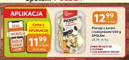 Społem Częstochowa Pierogi z serem i rodzynkami Społem oferta