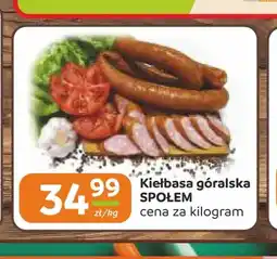 Społem Częstochowa Kiełbasa góralska Społem oferta